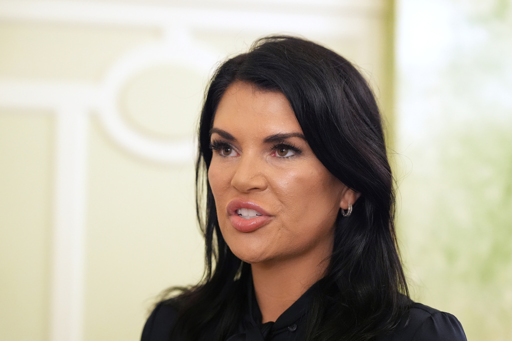 Sarah Verardo, CEO of The Independence Fund, speaks to The Associated Press after a roundtable with Britain's Prince Harry, the Duke of Sussex, about support for veterans, Wednesday, Aug. 19, 2026, in Washington. (AP Photo/Alex Brandon) CORRECTIONS: Corrects name to Verardo, instead of Verado