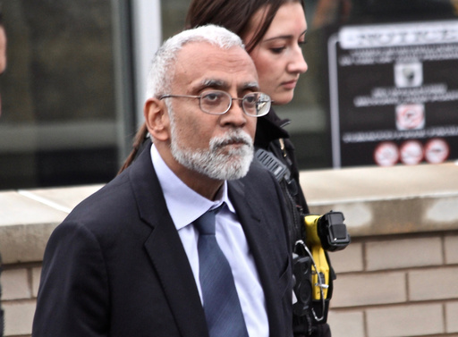 Subramanyam “Subu” Vedam walks outside the Centre County Courthouse in Bellefonte, Pa, on Feb. 6, 2025, during a hearing over new evidence uncovered in his 1983 murder case. (Geoff Rushton/StateCollege.com via AP) Subramanyam “Subu” Vedam walks outside the Centre County Courthouse in Bellefonte, Pa, on Feb. 6, 2025, during a hearing over new evidence uncovered in his 1983 murder case. (Geoff Rushton/StateCollege.com via AP)
