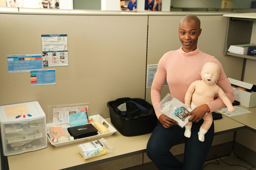 Aicha Soumaoro poses in West Chester, Pa., Friday, Oct. 17, 2025. (AP Photo/Matt Rourke) Aicha Soumaoro poses in West Chester, Pa., Friday, Oct. 17, 2025. (AP Photo/Matt Rourke)