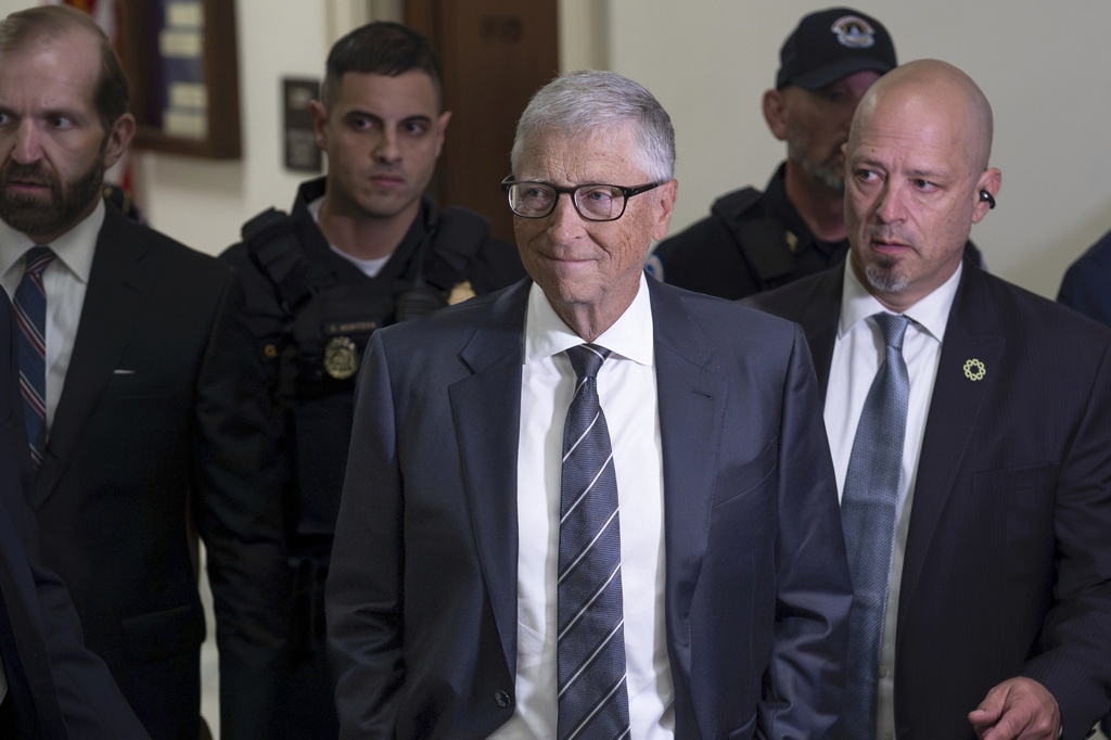 Bill Gates, co-founder of Microsoft, arrives on Capitol Hill for a closed-door interview with the House Oversight Committee investigating convicted sex offender Jeffrey Epstein, in Washington, June 10, 2026. (AP Photo/J. Scott Applewhite)