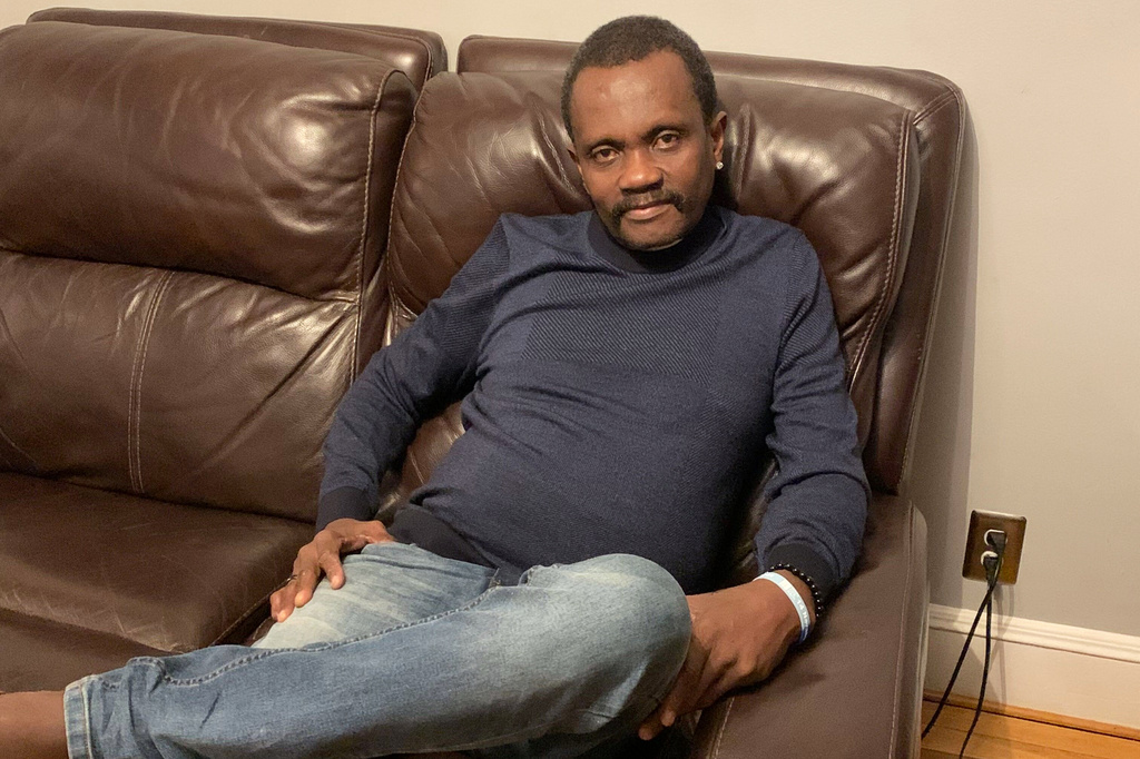 FILE - This undated photo provided by Presly Nelson shows Nelson's brother, Emmanuel Damas, a Haitian who died in an immigration detention center in Florence, Ariz., on March 2, 2026. (Presly Nelson via AP, File)