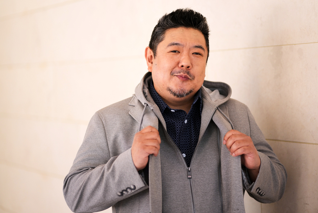 Eric Bauza poses for a portrait to promote the film "Coyote vs. Acme" on Tuesday, June 9, 2026, in Los Angeles. (AP Photo/Chris Pizzello)