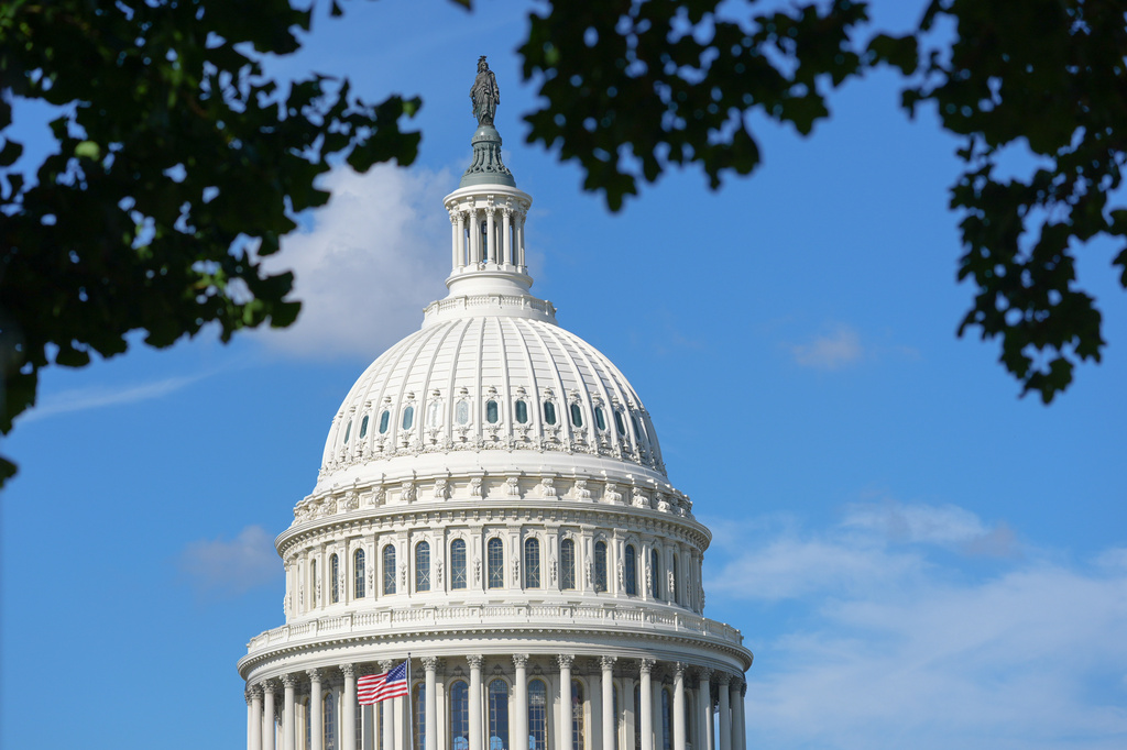 The U.S. Capitol is seen Friday, Sept. 18, 2026, in Washington. (AP Photo/Mariam Zuhaib)