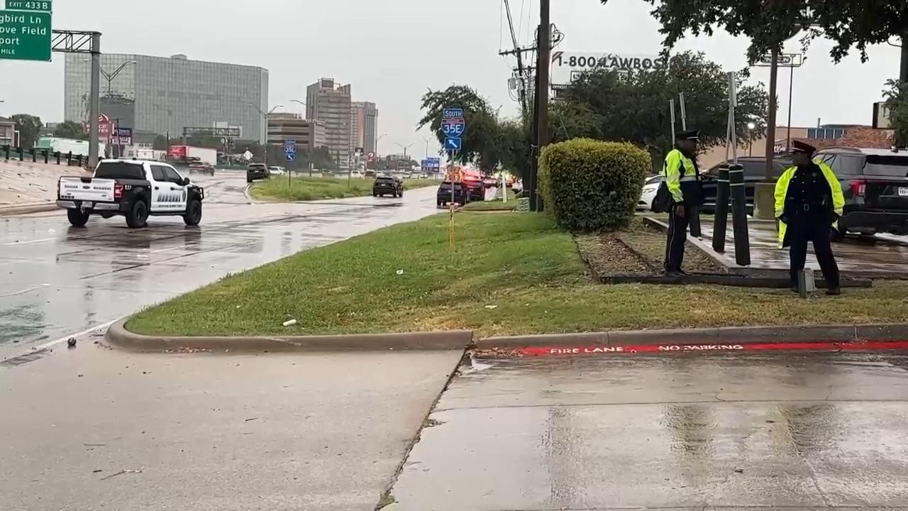 The director of U.S. Immigration and Customs Enforcement says three people have been shot at a Dallas ICE facility and the shooter is dead from a self-inflicted gunshot wound. (AP Video: Jamie Stengle)