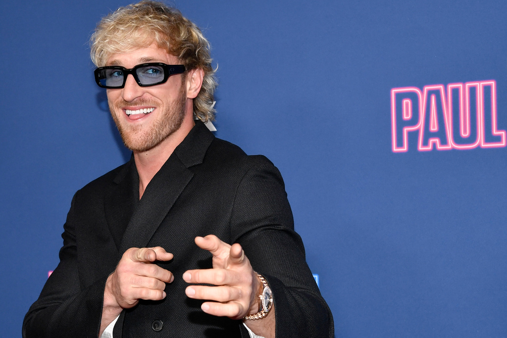 FILE - Logan Paul poses for a photo at the Tempo by Hilton Times Square on March 26, 2025, in New York. (Photo by Evan Agostini/Invision/AP, file)