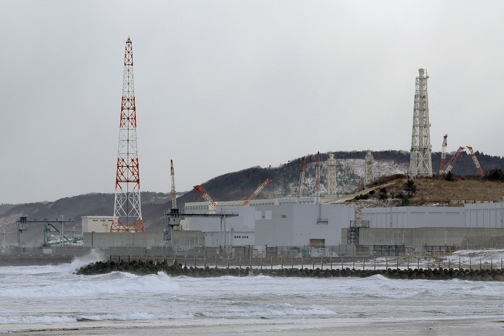 The Tokyo Electric Power Company Holdings Inc.'s Kashiwazaki-Kariwa nuclear power plant is seen in Kashiwazaki, Niigata prefecture, Japan, Wednesday, Jan. 21, 2026. (Chiaki Ueda/Kyodo News via AP)