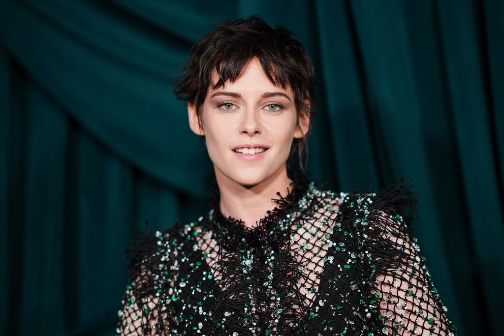 Kristen Stewart arrives at Chanel's 17th Annual Pre-Oscar Awards Dinner on Saturday, March 14, 2026, at The Beverly Hills Hotel in Beverly Hills, Calif. (Photo by Jordan Strauss/Invision/AP)