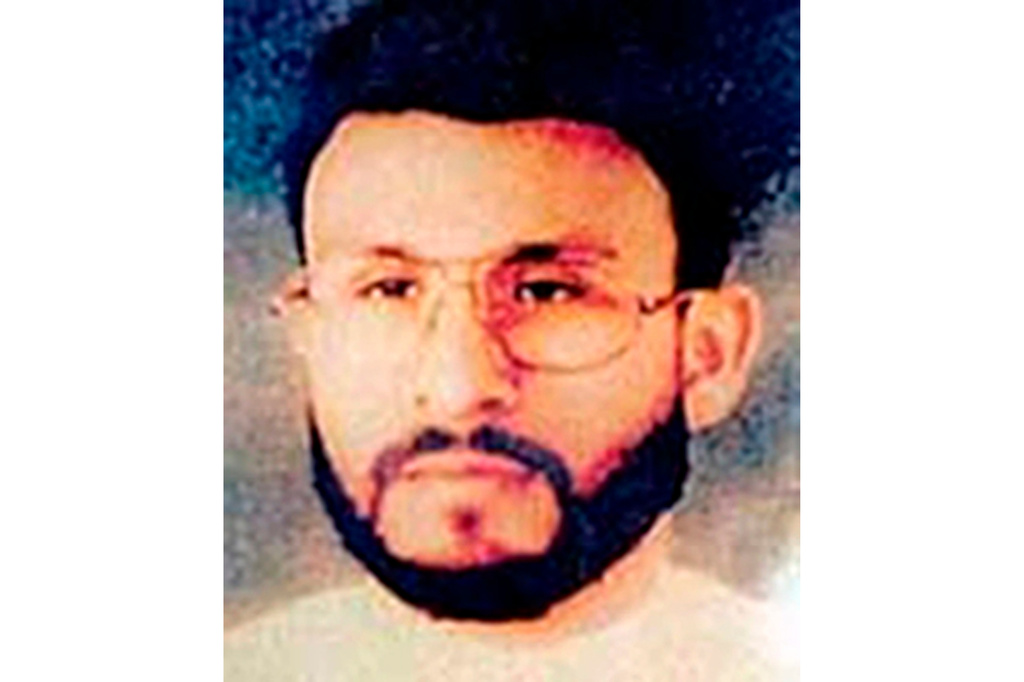 FILE - This undated file photo provided by U.S. Central Command, shows Abu Zubaydah, date and location unknown. (U.S. Central Command via AP, File)
