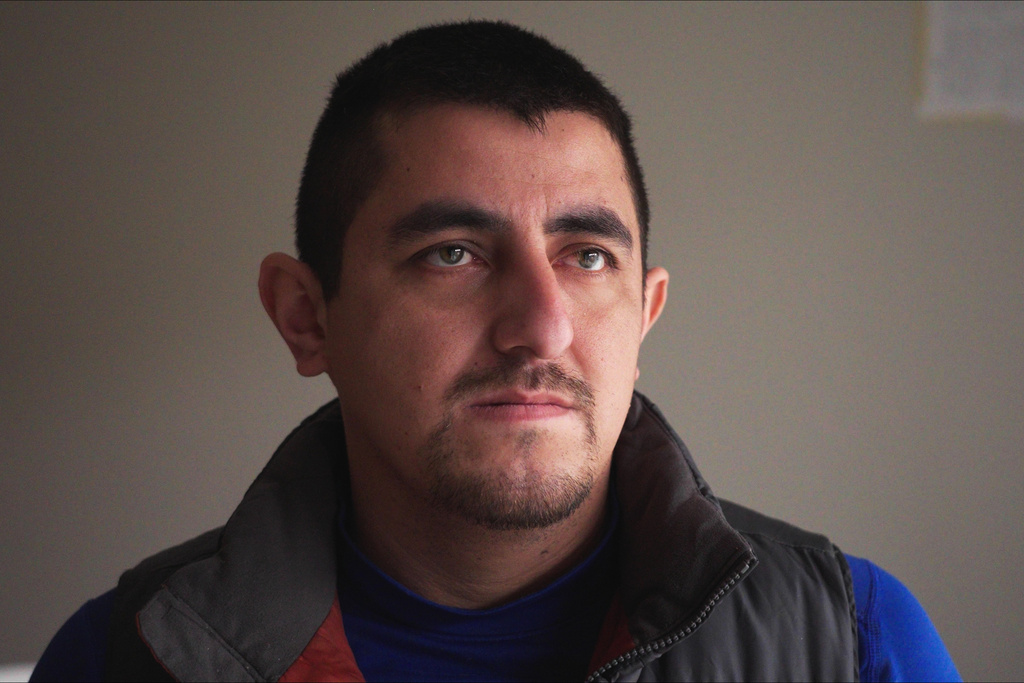 Alberto Castañeda Mondragón poses for a portrait at an apartment Wednesday, Feb. 4, 2026, in St. Paul, Minn. (AP Photo/Mark Vancleave)