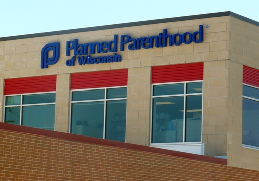 FILE - This undated photo shows the Madison South Health Center that is owned and operated by Planned Parenthood of Wisconsin, in Madison. (AP Photo/Kevin Wang) FILE - This undated photo shows the Madison South Health Center that is owned and operated by Planned Parenthood of Wisconsin, in Madison. (AP Photo/Kevin Wang)