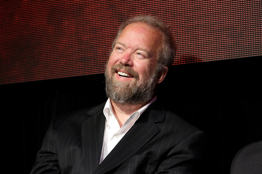FILE - Songwriter Don Schlitz appears at the Nashville Songwriters Hall of Fame inductions in Nashville, Tenn., on Oct. 7, 2012. (AP Photo/Mark Humphrey, File)
