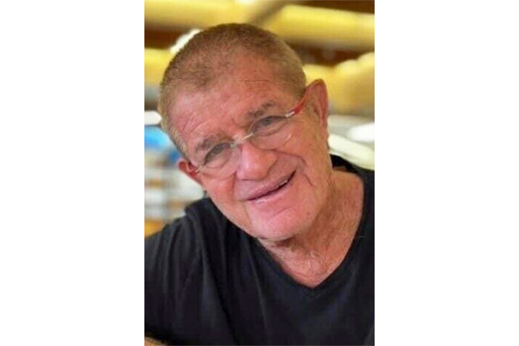 FILE - This undated photo provided by the Hostages and Missing Families Forum shows hostage Meny Godard, who was abducted and brought to Gaza in the Hamas attack on Oct. 7, 2023. (Hostages and Missing Families Forum via AP, File)