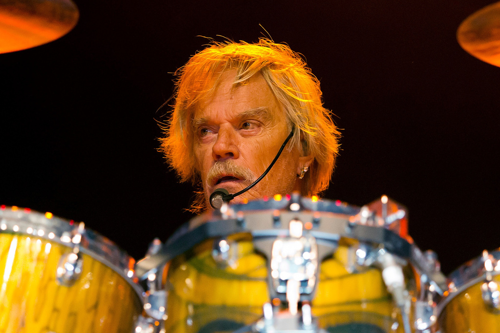FILE - ZZ Top drummer Frank Beard performs in Boston on Aug. 28, 2016. (Photo by Winslow Townson/Invision/AP, File)