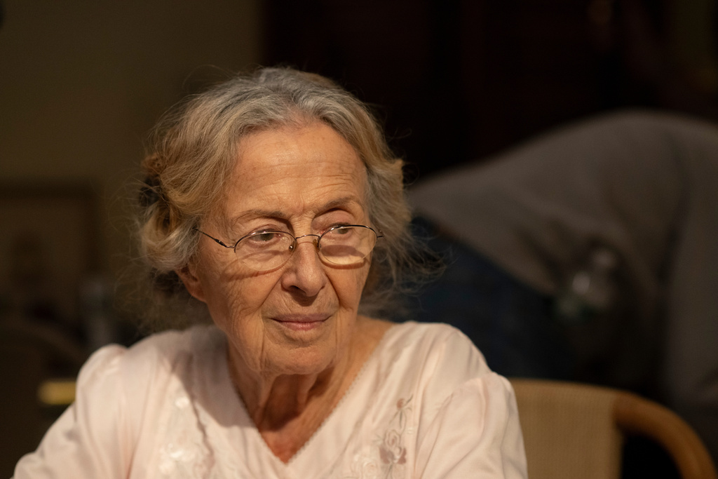 This image released by Sony Pictures Classics shows Rita Zohar in a scene from "Eleanor the Great." (Anne Joyce/Sony Pictures Classics via AP)