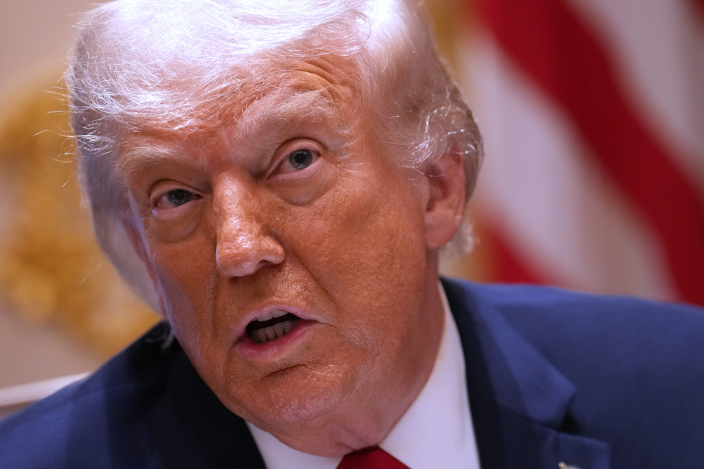 President Donald Trump speaks during a Cabinet meeting at the White House, Wednesday, May 27, 2026, in Washington. (AP Photo/Jacquelyn Martin)