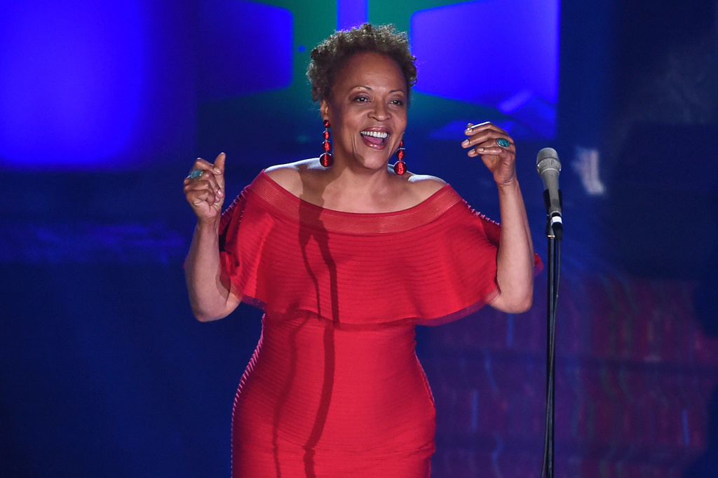 FILE - Singer Cassandra Wilson performs at the 48th Annual Songwriters Hall of Fame Induction and Awards Gala at the New in New York on June 15, 2017. (Photo by Evan Agostini/Invision/AP, File)