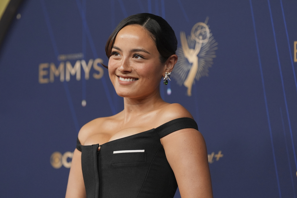 Chase Sui Wonders arrives at the 77th Primetime Emmy Awards on Sunday, Sept. 14, 2025, at the Peacock Theater in Los Angeles. (AP Photo/Jae C. Hong)