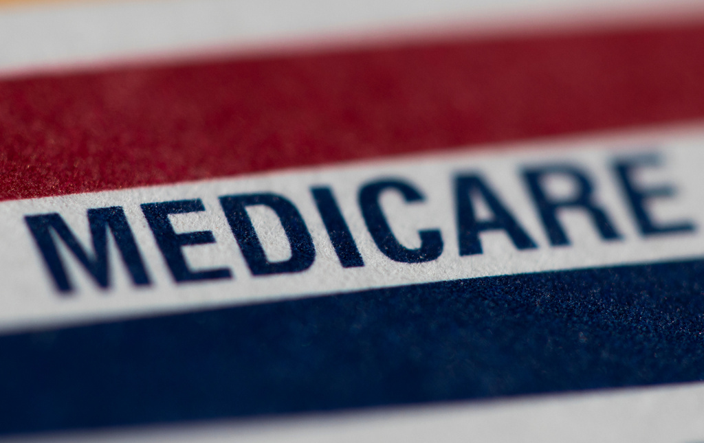 FILE - A Medicare card is seen June 10, 2024, in Portland, Ore. (AP Photo/Jenny Kane, File)