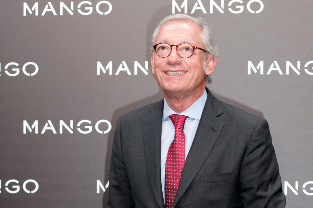 FILE - Isak Andic, the founder of Spanish fashion brand Mango, arrives at the Fall-Winter 2011 Mango's fashion show in Paris Tuesday, May 17, 2011. (AP Photo/Thibault Camus, File)