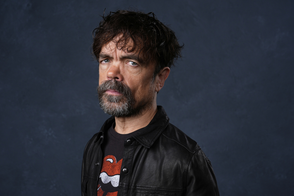 FILE - Peter Dinklage poses for a portrait to promote "The Toxic Avenger" during Comic-Con International on Thursday, July 24, 2025, in San Diego. (AP Photo/Chris Pizzello, File)