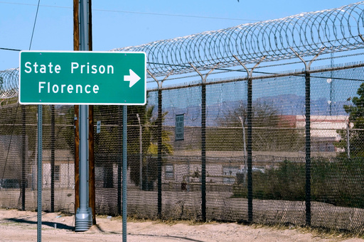 FILE = The Arizona State Prison is shown Wednesday, March 19, 2025 in Florence, Ariz. (AP Photo/Darryl Webb,File) FILE = The Arizona State Prison is shown Wednesday, March 19, 2025 in Florence, Ariz. (AP Photo/Darryl Webb,File)