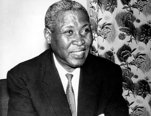 FILE - Albert Luthuli, winner of the 1960 Nobel Peace Prize for his commitment to nonviolent resistance to apartheid, is shown in his home in Groutville, Natal Province, South Africa, on Oct. 24, 1961. (AP Photo, File) FILE - Albert Luthuli, winner of the 1960 Nobel Peace Prize for his commitment to nonviolent resistance to apartheid, is shown in his home in Groutville, Natal Province, South Africa, on Oct. 24, 1961. (AP Photo, File)