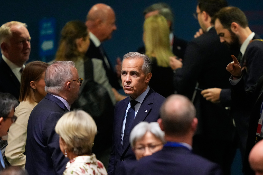Canada's Prime Minister Mark Carney arrives ahead of the 81st session of the United Nations General Assembly at United Nations headquarters, Tuesday, Sept. 22, 2026. (AP Photo/Yuki Iwamura)