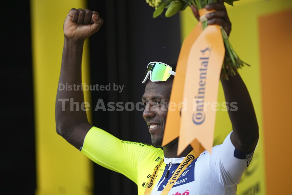 African Rider Eritrea’s Biniam Girmay becomes the first Black African rider to win a ...