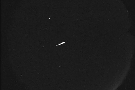 FILE - This photo provided by NASA shows a meteor from the Orionid shower on Oct. 13, 2015. (Jet Propulsion Laboratory/NASA via AP, File) FILE - This photo provided by NASA shows a meteor from the Orionid shower on Oct. 13, 2015. (Jet Propulsion Laboratory/NASA via AP, File)