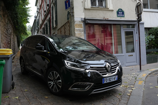 A car carrying former French President Nicolas Sarkozy leaves his home before appearing at the National Financial Prosecutor's office to set a date and location for his incarceration, Monday, Oct. 13, 2025 in Paris. (AP Photo/Aurelien Morissard) A car carrying former French President Nicolas Sarkozy leaves his home before appearing at the National Financial Prosecutor's office to set a date and location for his incarceration, Monday, Oct. 13, 2025 in Paris. (AP Photo/Aurelien Morissard)