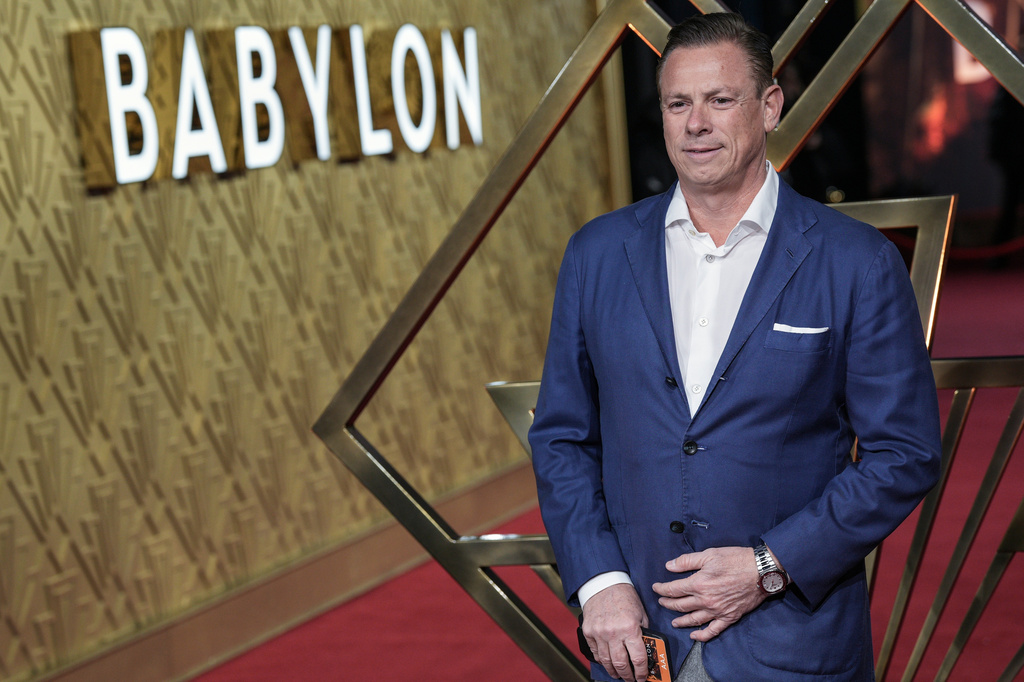 FILE - Producer Jason Cloth poses for photographers upon arrival at the premiere of the film, "Babylon," in London on Jan. 12, 2023. (Photo by Scott Garfitt/Invision/AP, File)