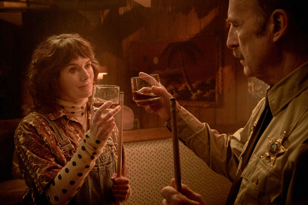 This image released by Magnolia Pictures shows Lena Headey, left, and Bob Odenkirk in a scene from "Normal." (Magnolia Pictures via AP)