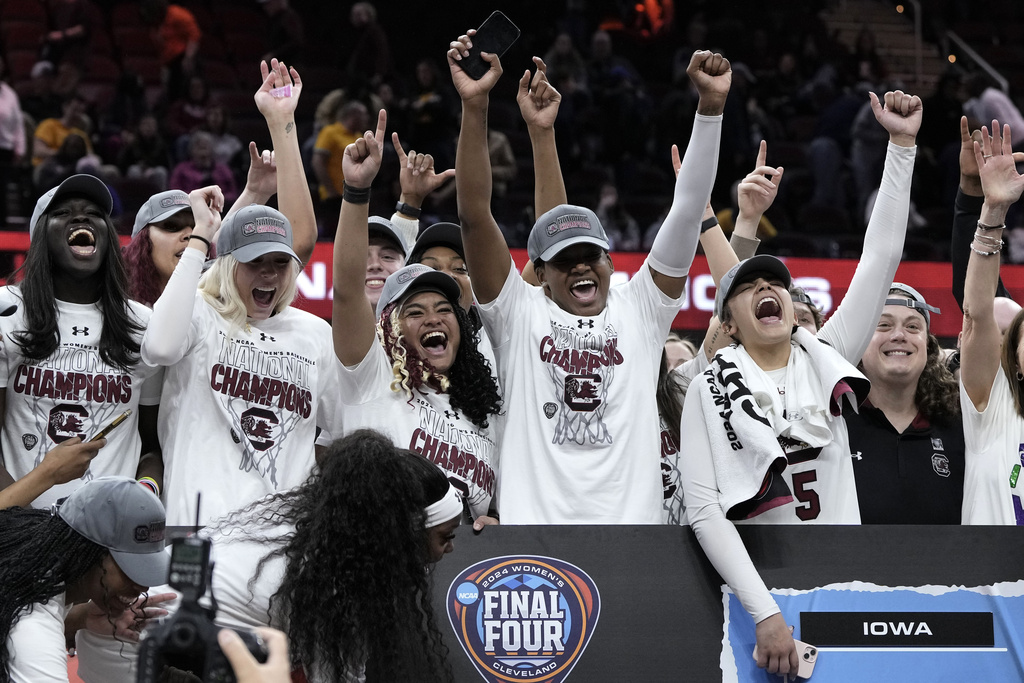 South Carolina ranked No. 1 in women's AP Top 25 preseason poll with