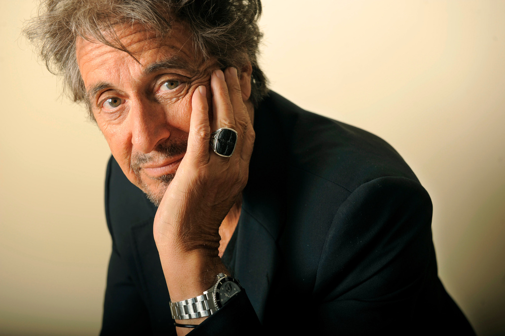FILE - Al Pacino poses for a portrait in Beverly Hills, Calif., on March 26, 2010. (AP Photo/Chris Pizzello, File)