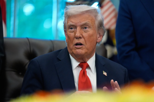 President Donald Trump answers questions from reporters during a Diwali celebration in the Oval Office at the White House, Tuesday, Oct. 21, 2025, in Washington. (AP Photo/Manuel Balce Ceneta) President Donald Trump answers questions from reporters during a Diwali celebration in the Oval Office at the White House, Tuesday, Oct. 21, 2025, in Washington. (AP Photo/Manuel Balce Ceneta)