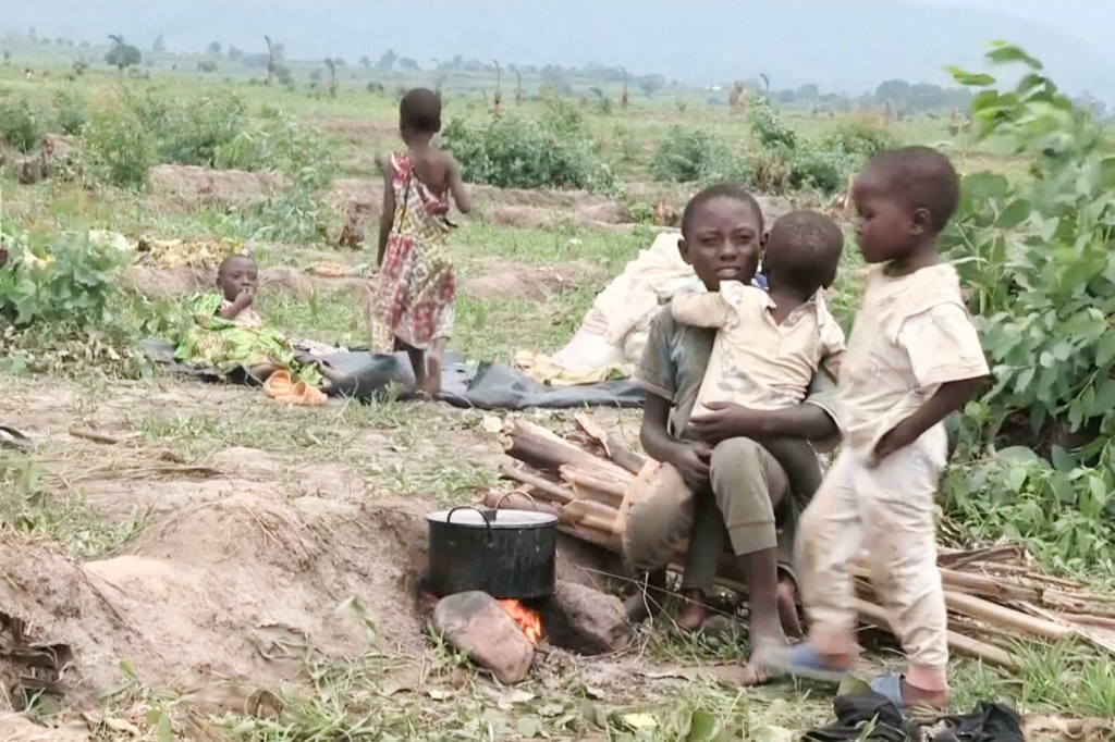 Thousands fleeing fighting in Congo's South Kivu arrive in Cibitoke, Kansega, Burundi, Thursday, Dec. 11, 2025. (AP Photo)