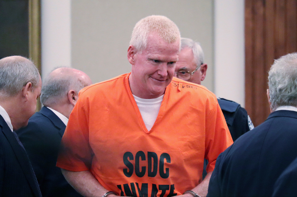 FILE - Disbarred attorney Alex Murdaugh arrives in court in Beaufort, S.C., Sept. 14, 2023. (AP Photo/James Pollard, File)