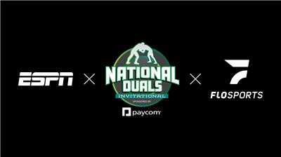 The National Duals Invitational, a groundbreaking $1 million collegiate wrestling event sponsored by Paycom, has announced broadcast partnerships with FloSports and ESPN.