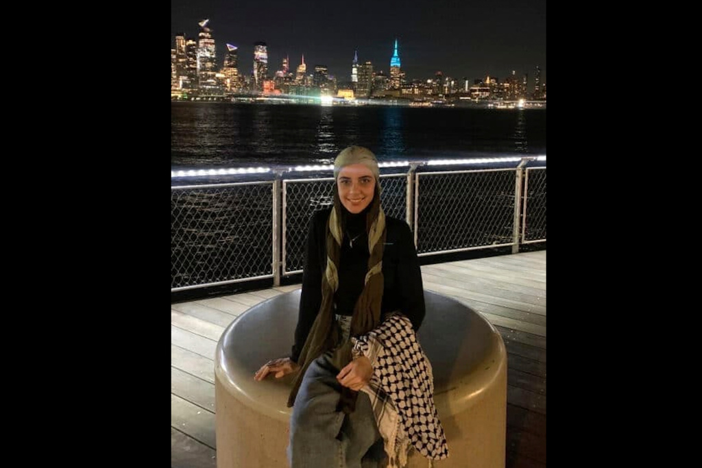 In this undated photo, Leqaa Kordia sits for a portrait in New York. (AP Photo)