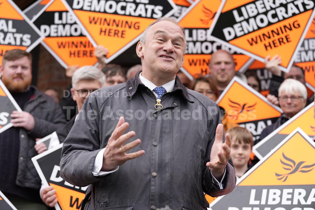 British prime minister sets July 4 election as his Conservatives face