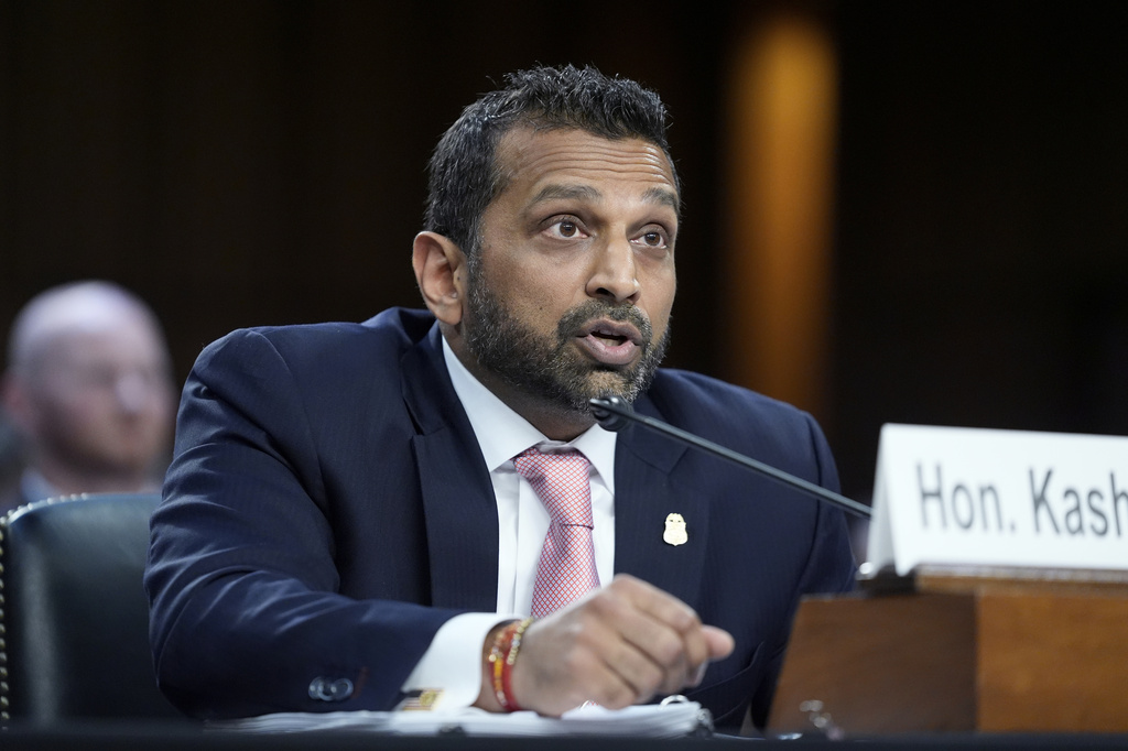 FBI Director Kash Patel testifies during the Senate Judiciary hearing on Oversight of the Federal Bureau of Investigation, Tuesday, Sept. 15, 2026 in Washington. (AP Photo/Manuel Balce Ceneta)