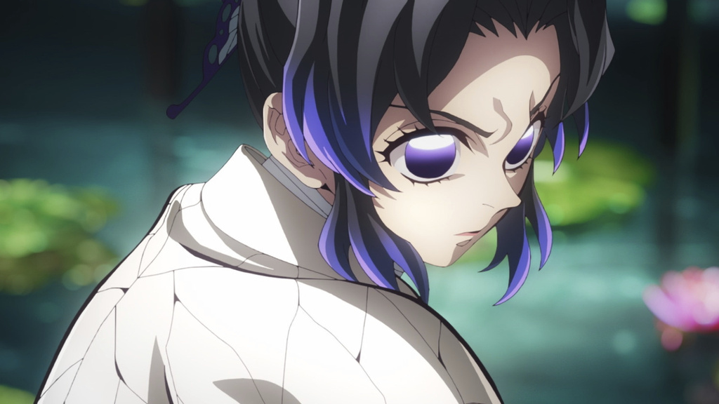 This image released by Sony Pictures Entertainment shows a scene from "Demon Slayer: Kimetsu no Yaiba – Infinity Castle." (Sony Pictures Entertainment via AP)