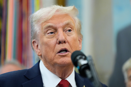 President Donald Trump speaks in the Oval Office of the White House, Tuesday, Sept. 30, 2025, in Washington. (AP Photo/Alex Brandon) President Donald Trump speaks in the Oval Office of the White House, Tuesday, Sept. 30, 2025, in Washington. (AP Photo/Alex Brandon)