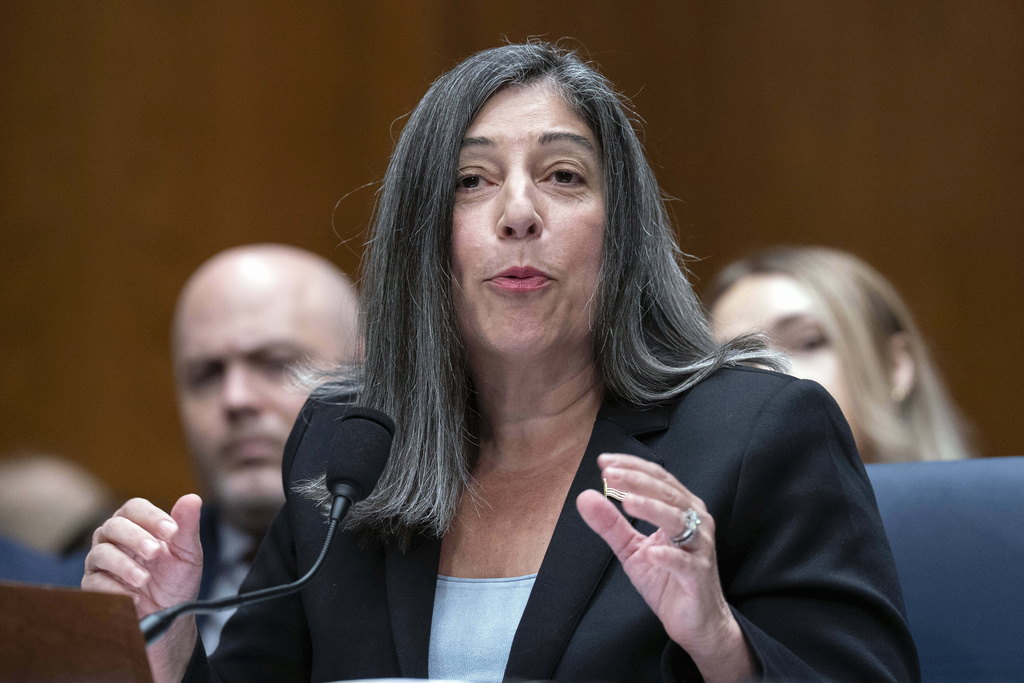 Debra Houry testifies before the Senate Committee on Health, Education, Labor, and Pensions hearing to examine reviewing recent events at the Centers for Disease Control and Prevention and implications for children's health on Capitol Hill, in Washington, Wednesday, Sept. 17, 2025. (AP Photo/Jose Luis Magana)