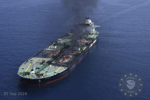 Salvagers abandon effort to tow burning oil tanker in Red Sea targeted ...