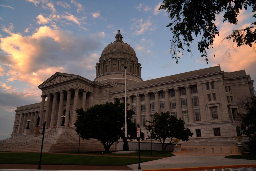 FILE - The Missouri State Capitol is seen, Sept. 16, 2022, in Jefferson City, Mo. (AP Photo/Jeff Roberson, File)