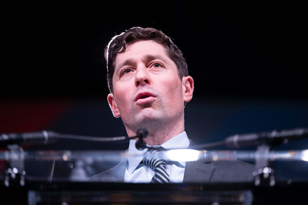 FILE - Minneapolis Mayor Jacob Frey speaks during the 94th Winter Meeting of the U.S. Conference of Mayors, Jan. 29, 2026 in Washington. (AP Photo/Kevin Wolf, File)