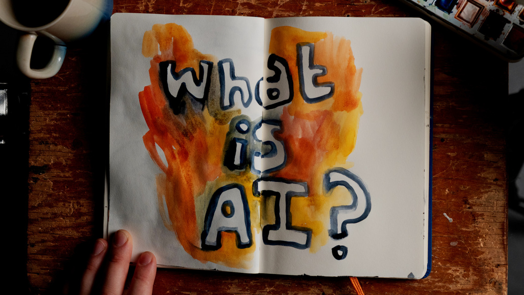 This image released by Focus Features shows a scene from "The AI Doc: Or How I Became an Apocaloptimist." (Focus Features via AP)