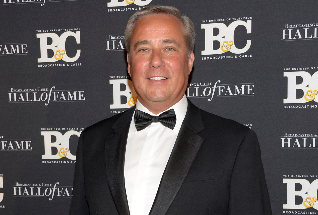 FILE - Chairman, President and CEO of Nexstar Broadcasting Group Perry Snook attends the 24th Annual Broadcasting and Cable Hall of Fame Awards at the Waldorf-Astoria in New York on Oct. 29, 2014. (Photo by Evan Agostini/Invision/AP, File)