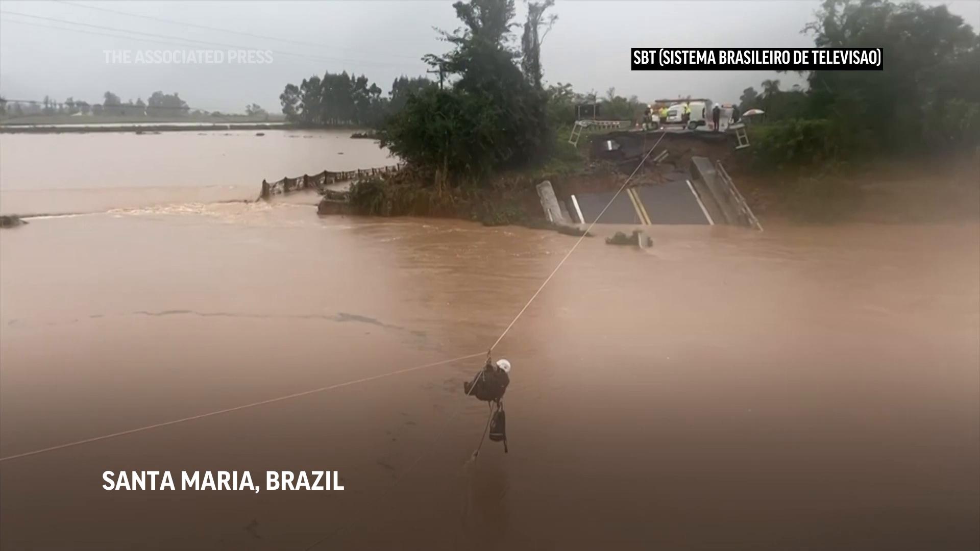 Southern Brazil has been hit by the worst floods in 80 years. At least 37 people have died - Vimarsana News
